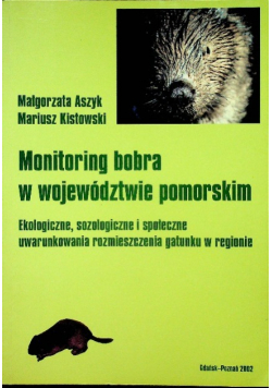 Monitoring bobra w województwie pomorskim