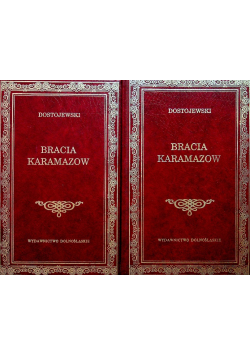 Bracia Karamazow Tom I i II