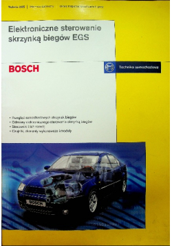 Elektroniczne sterowanie skrzynką biegów EGS