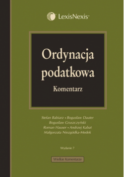 Ordynacja podatkowa Komentarz