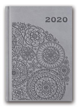 Kalendarz 2020 Tygod. B6 Vivella Szary 41TE-08