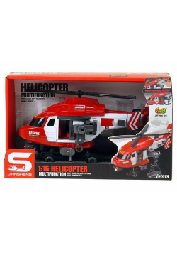 Helikopter ratunkowy światło i dźwięk 1:16