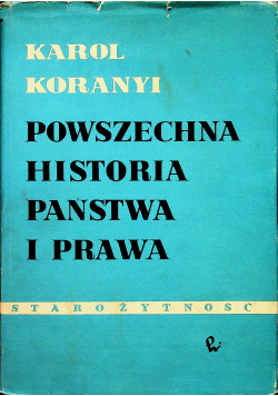 Powszechna historia państwa i prawa starożytność