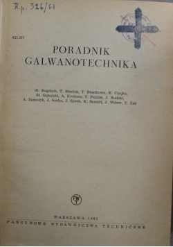 Galwanotechnika dla praktyków Poradnik