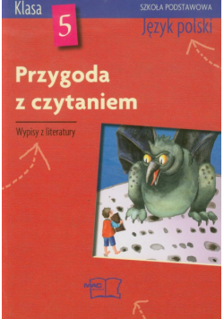 Przygoda z czytaniem 5: Język polski, Podręcznik do kształcenia literacko-kulturowego