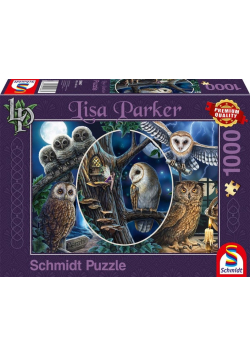 Puzzle Tajemnicze sowy