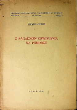 Z zagadnień oświecenia na Pomorzu