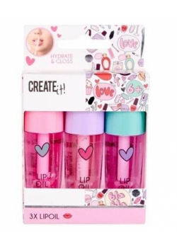 Olejek do ust 3-pak CREATE IT!