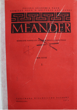 Meander Rok XXVIII 10 numerów