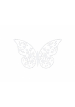 Dekoracje papierowe Motyl 8x5cm 10 zt