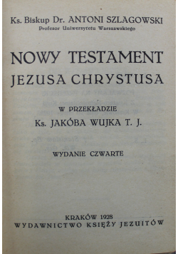 Nowy Testament 1928 r