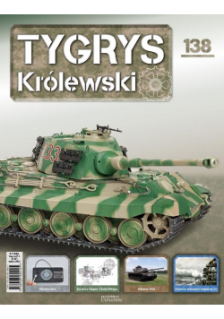 Kolekcja Tygrys Królewski Czołg Nr 138 / 24