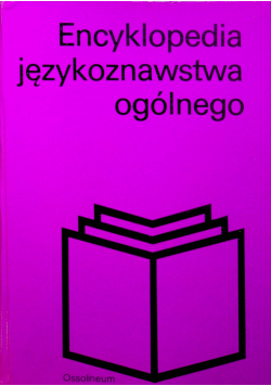Encyklopedia językoznawstwa ogólnego