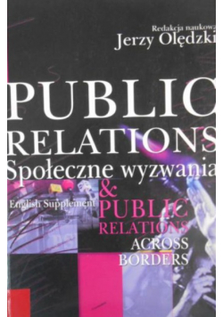 Public relations Społeczne wyzwania