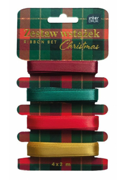 Zestaw wstążek 4x2m Christmas