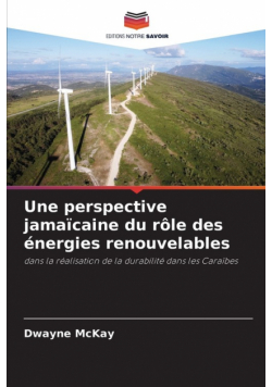 Une perspective jamaïcaine du rôle des énergies renouvelables