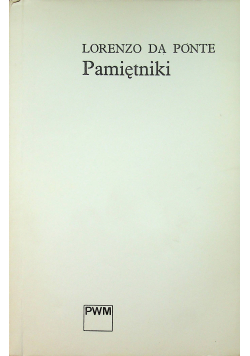 Da Ponte Pamiętniki
