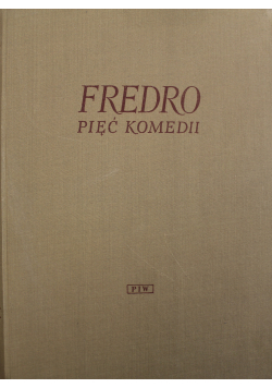Fredro Pięć komedii