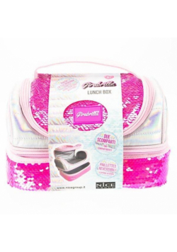 Lunchbox różowy fluo