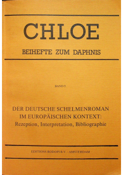 Der Deutsche schelmenroman im europaischen kontext