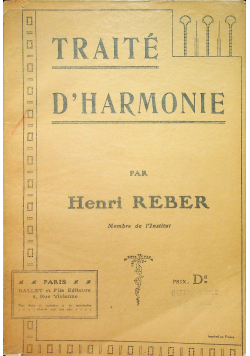 Traite d harmonie
