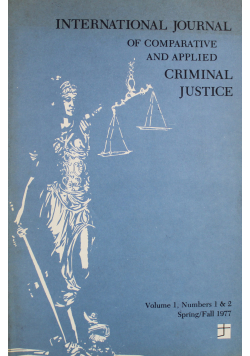 International journal of comparative and applied criminal justice