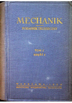 Mechanik  poradnik techniczny
