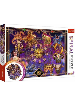 Puzzle 1040 Spiral Puzzle Znaki zodiaku