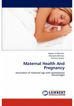Maternal Health And Pregnancy