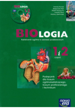 Biologia 1 i 2 Podręcznik z płytą CD