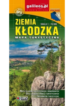 Mapa wodoodoprna - Ziemia Kłodzka 1:70 000
