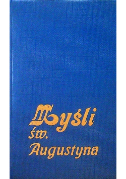 Myśli św Augustyna