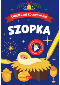Szopka. Świąteczne kolorowanki