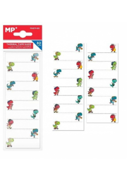 Naprasowanka do podpisywania ubrań Dinozaury