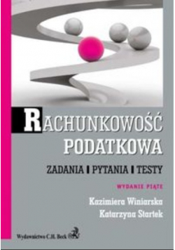 Rachunkowość podatkowa