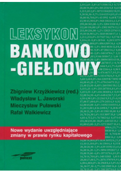 Leksykon bankowo-giełdowy