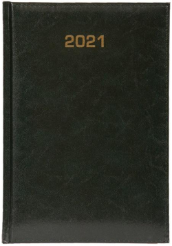 Kalendarz 2021 Tygodniowy A4 Baladek zielony ANIEW