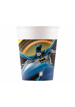 Kubeczki papierowe Batman 200ml 8szt