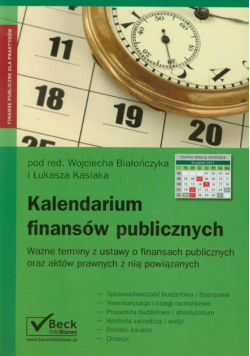 Białończyk Wojciech - Kalendarium finansów publicznych