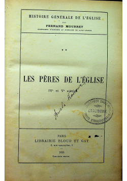Les Peres de Leglise 1925 r.