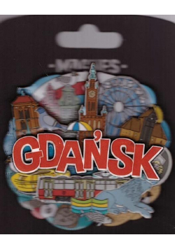 Magnes I love Poland Gdańsk ILP-MAG-C-GD-07