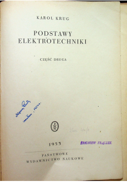 Podstawy elektrotechniki