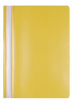 Paczka skoroszyt A4 Office Products PP miękki żółty 25 sztuk