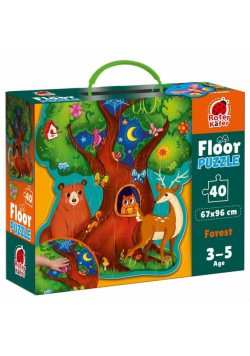 Puzzle podłogowe Zwierzęta leśne RK7010-04
