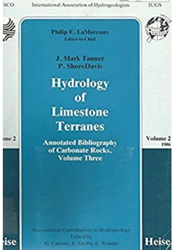 Hydrology of Limestone Terranes