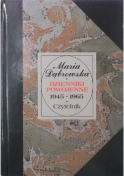 Dzienniki powojenne 1945  1965