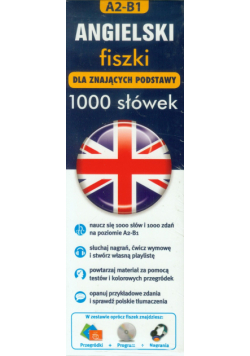 Angielski Fiszki 1000 słówek dla znających podstawy