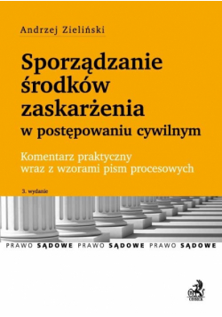 Sporzadzanie środków zaskarżenia w postępowaniu cywilnym