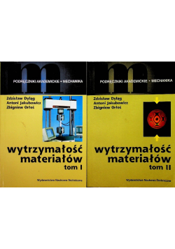 Wytrzymałość materiałów Tom I i II