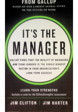 It s the Manager: Moving From Boss to Coach
